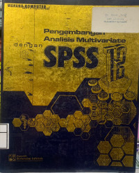 Image of Pengembangan Analisis Multivariate